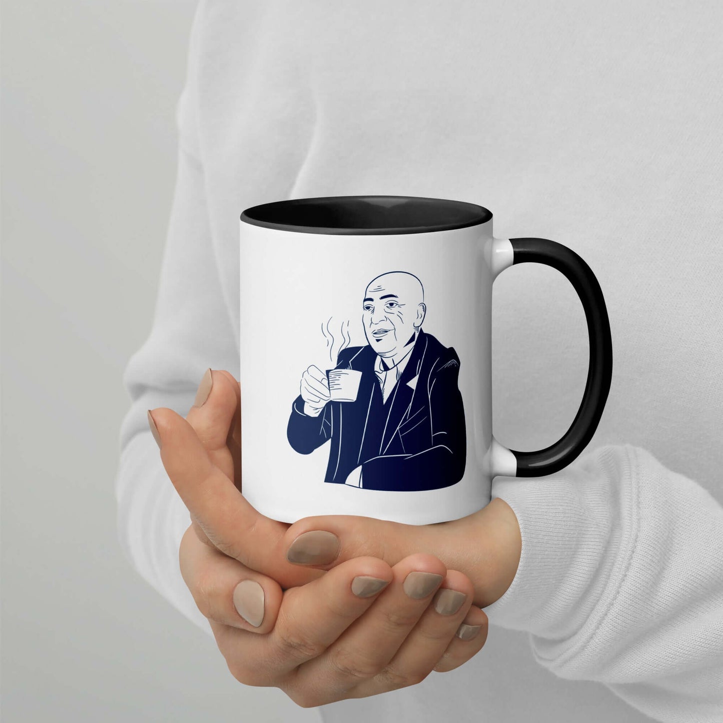 Keep Calm and Call Dad Enamel Mug