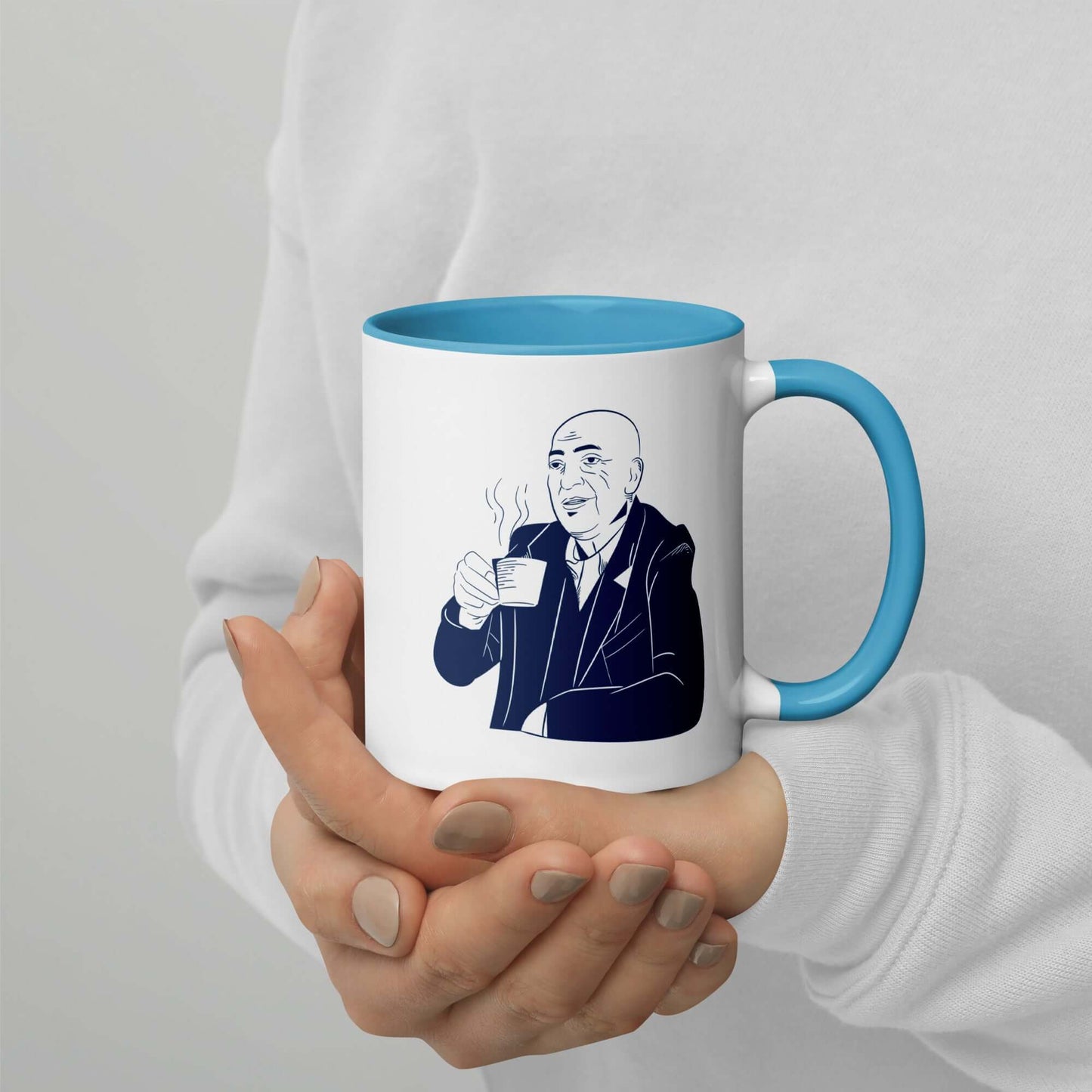 Keep Calm and Call Dad Enamel Mug