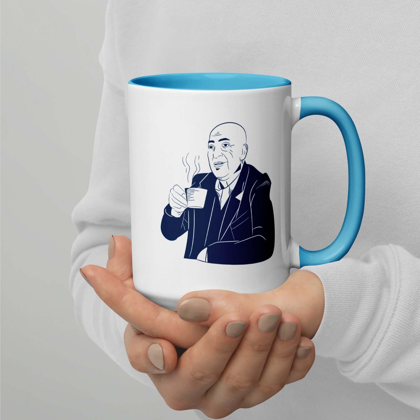 Keep Calm and Call Dad Enamel Mug
