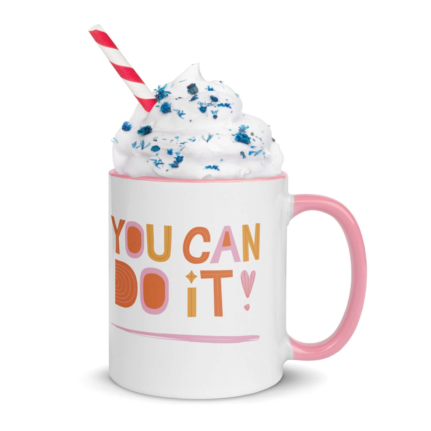 Sip and Believe Rainbow Coffee Ceramic Mug