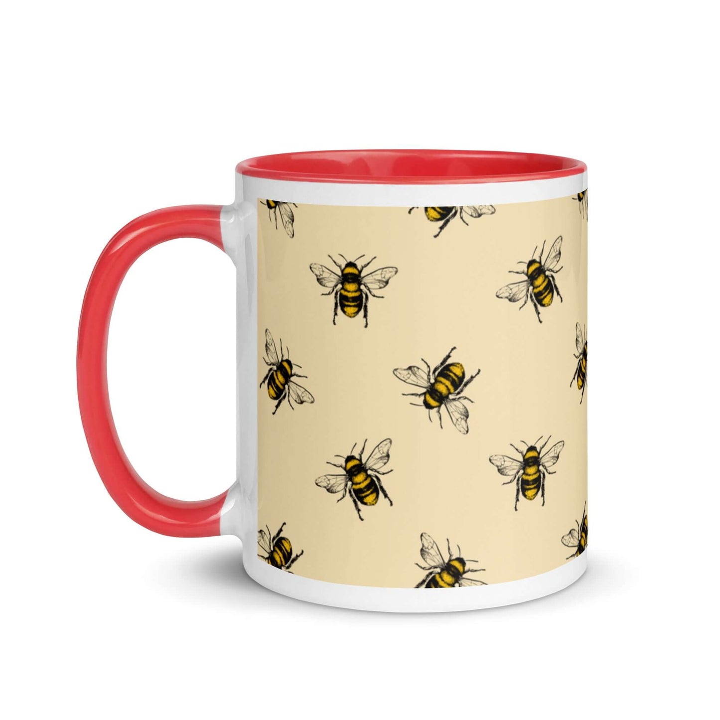 Honey Bee. Available in black, red, orange, blue, pink, yellow.