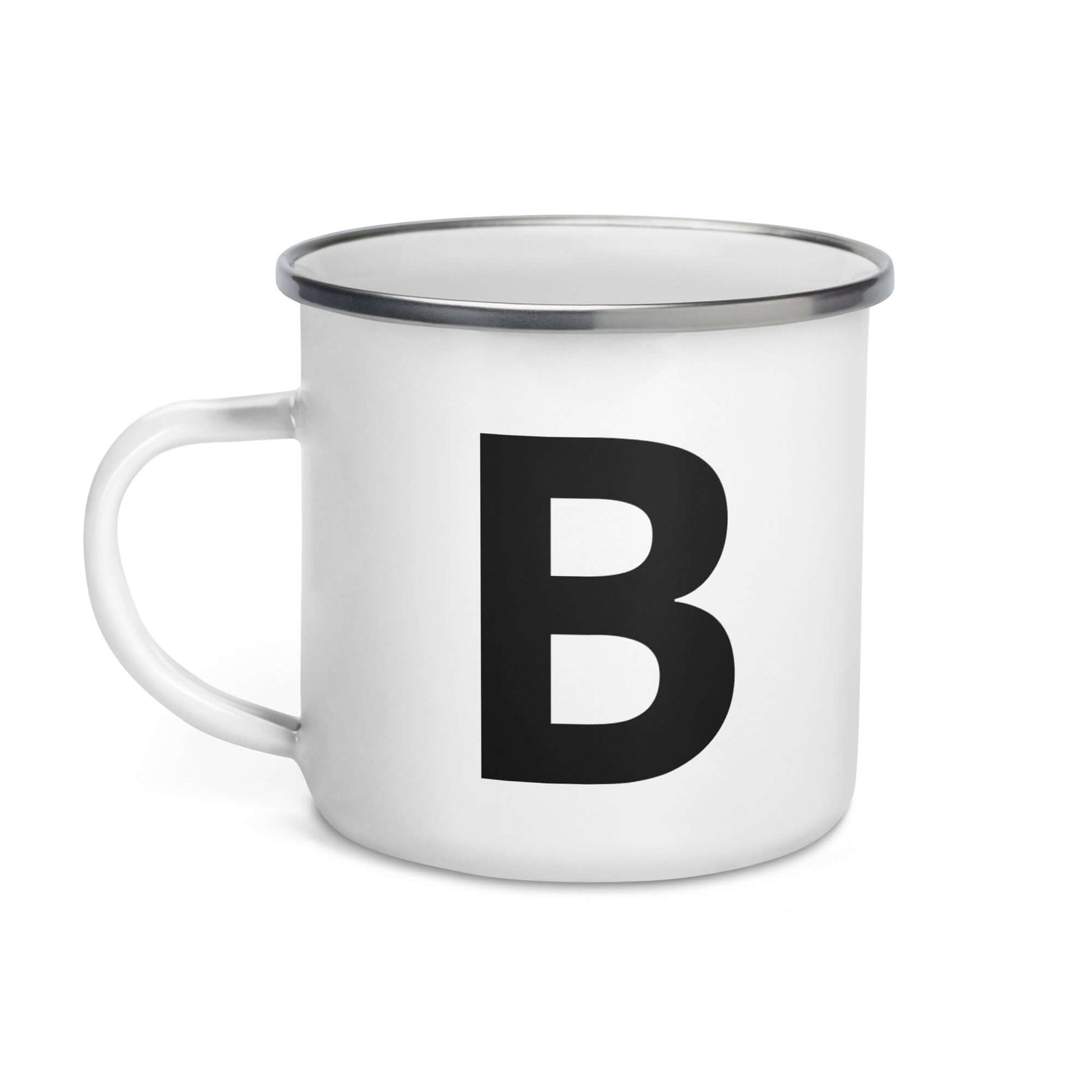 Enamel Mug - Choose your own Initial