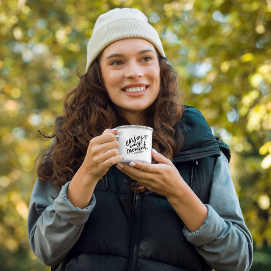 Enamel Mug - Perfect for hiking