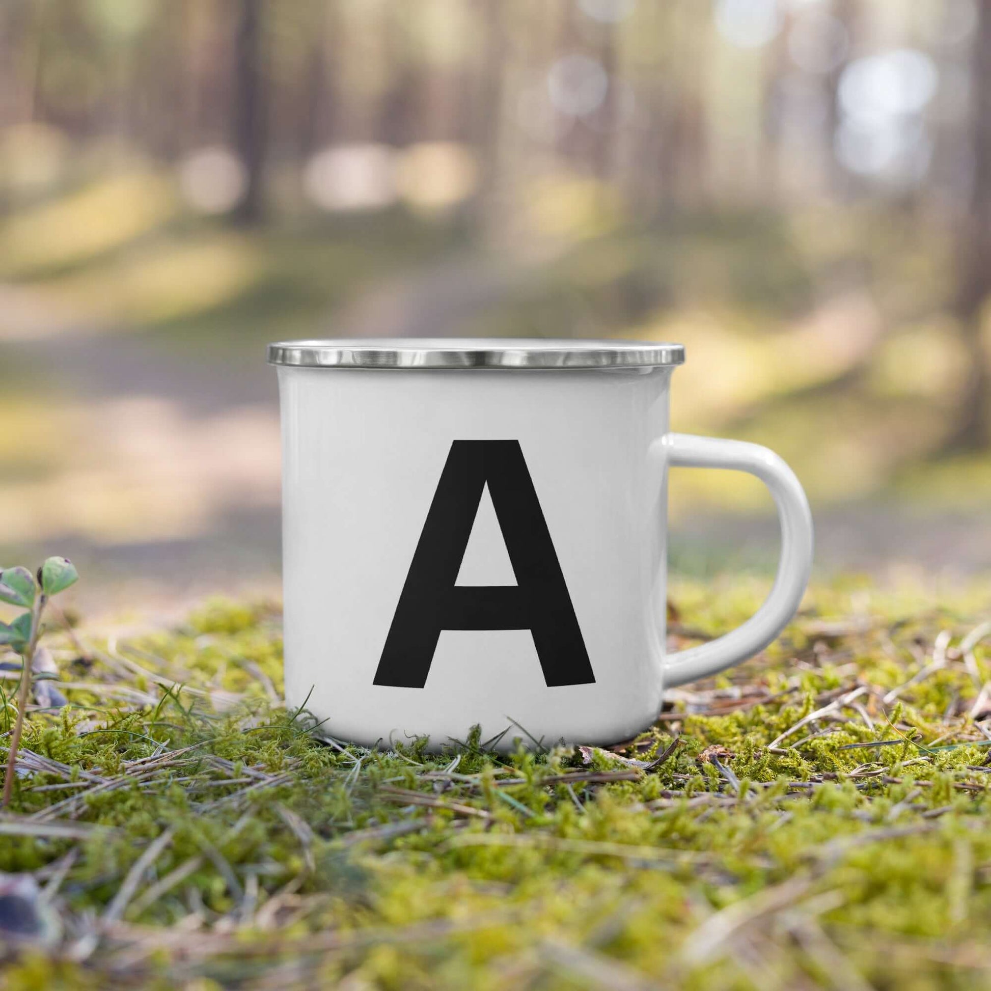 Enamel Mug - Choose your own Initial