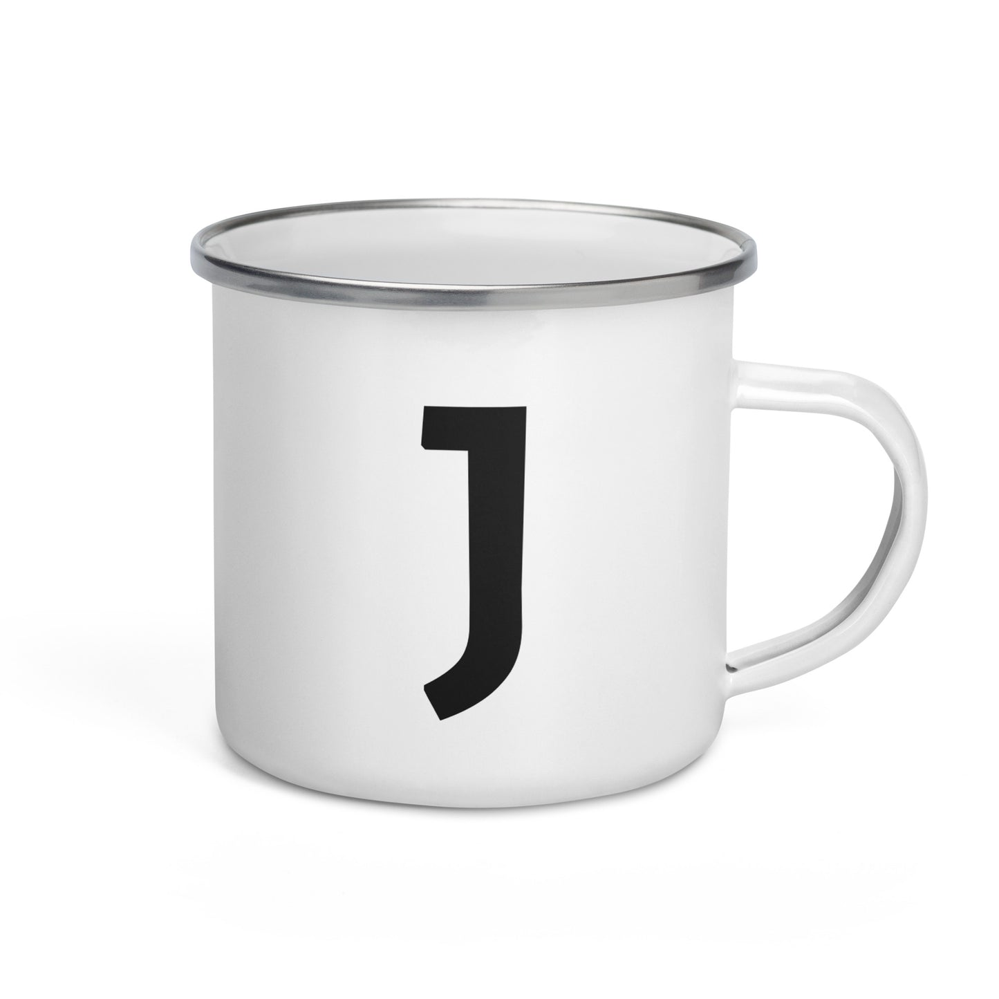 Enamel Mug with Letter: Choose Your Initial