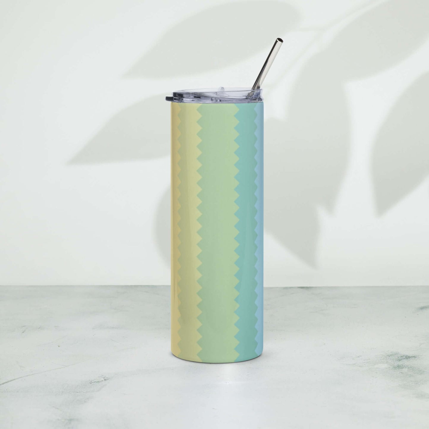 Stainless Steel Tumbler - Striped colour