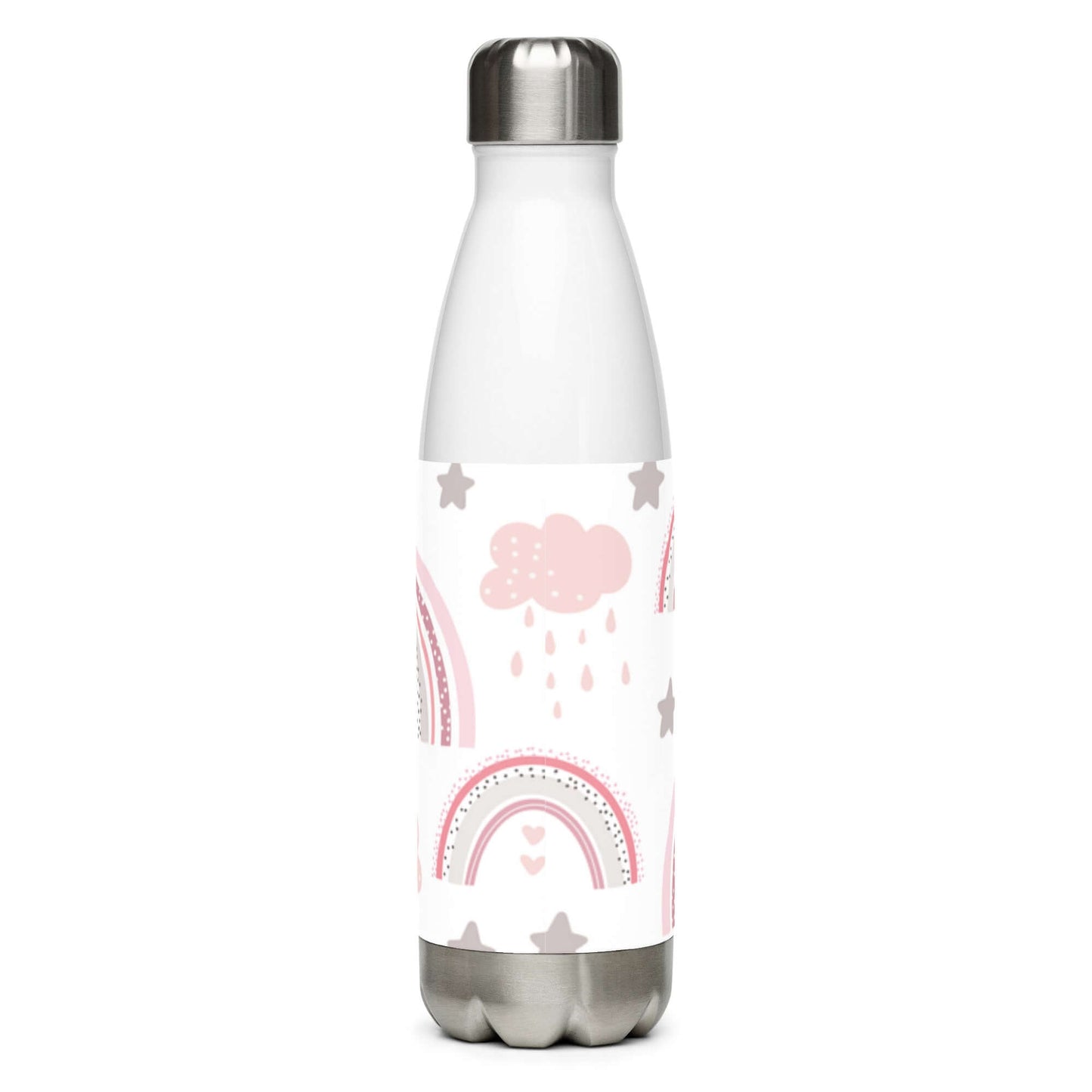 Rainbow Pattern Stainless Steel 500ml water Bottle