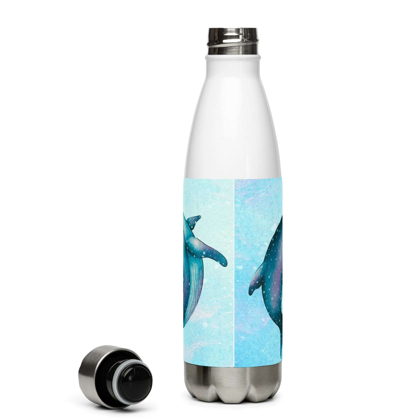 Take a Dive with Our Ocean MVP: Blue Whale Stainless Steel Bottle 500ml