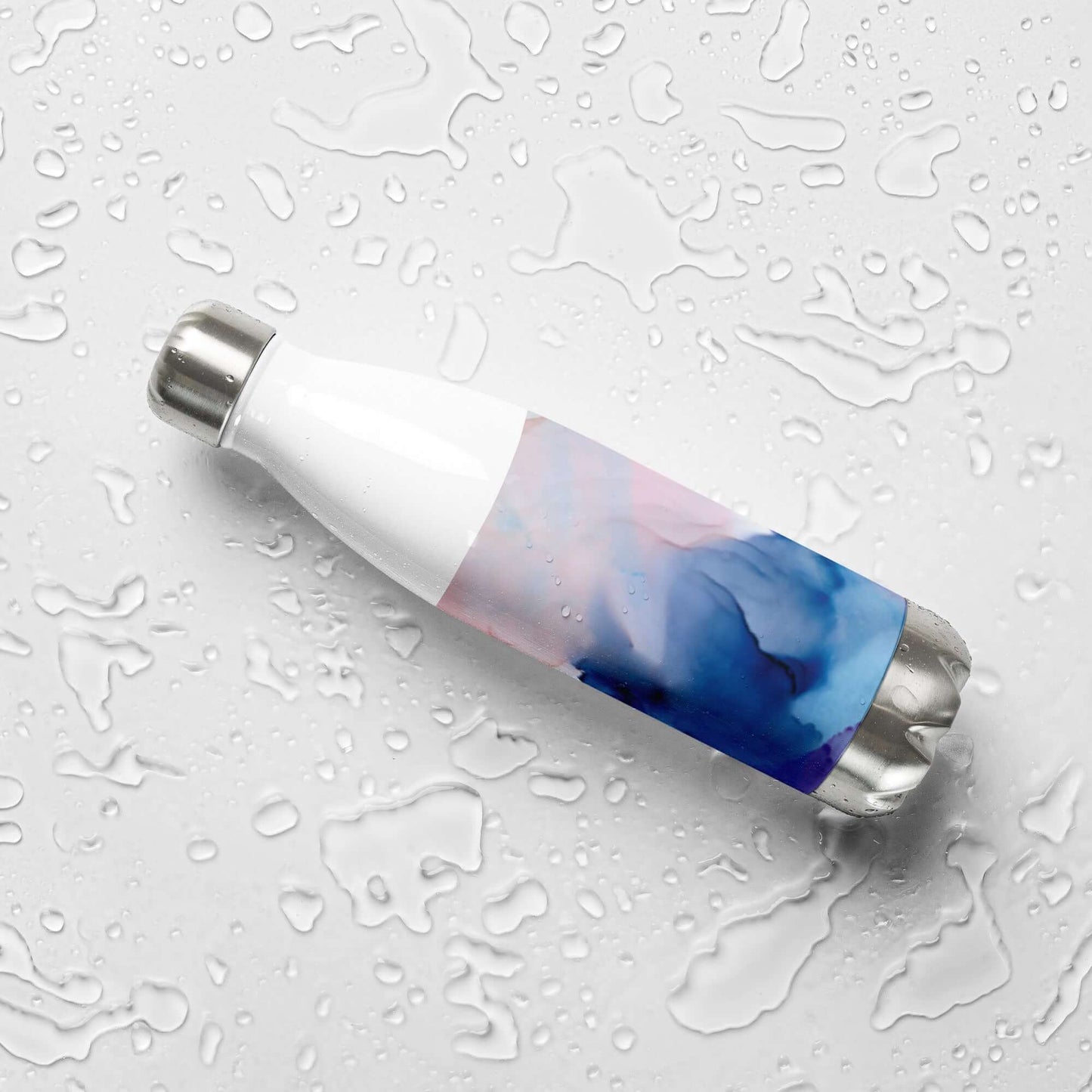 Stainless Steel Water Bottle - stylish pattern