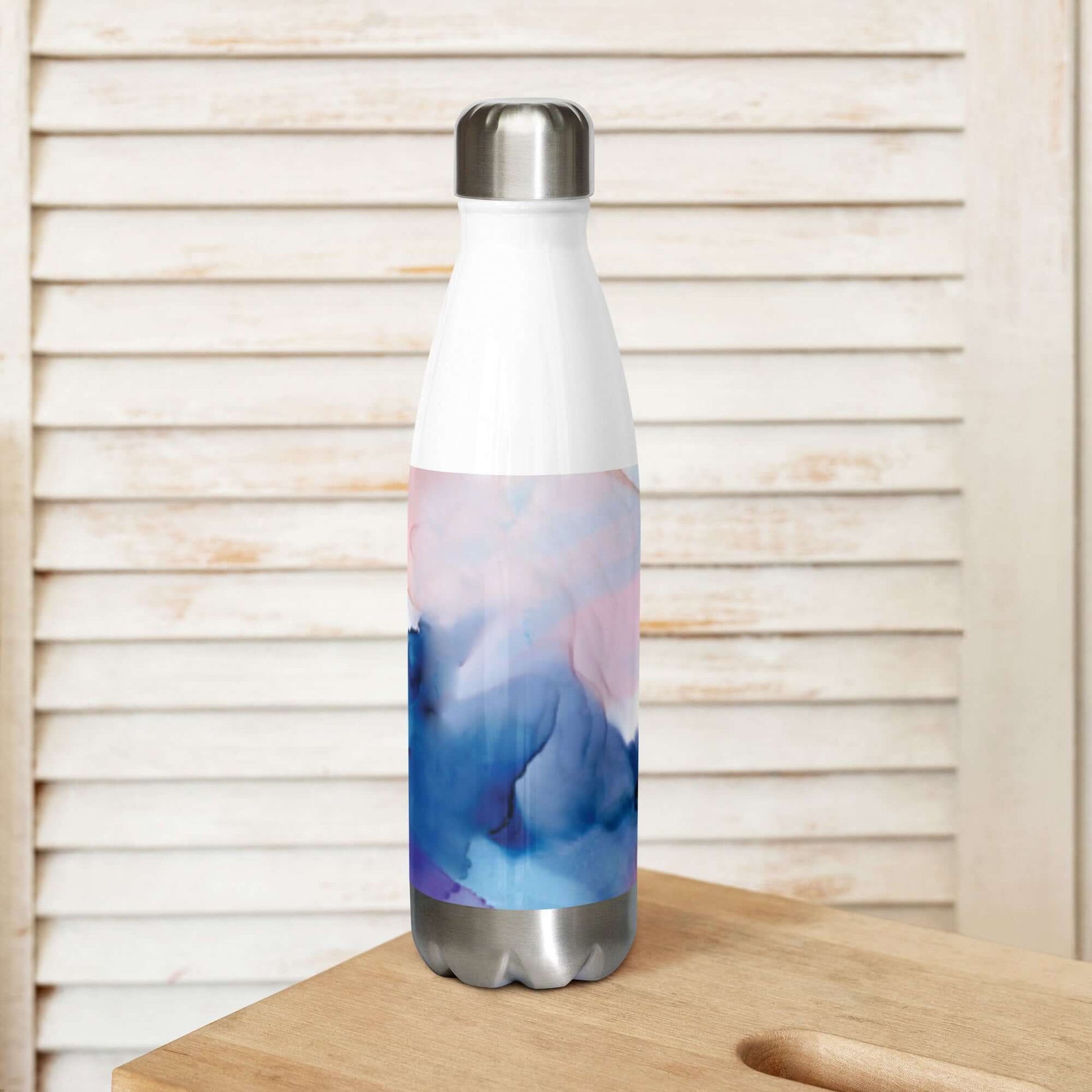 Stainless Steel Water Bottle - stylish pattern