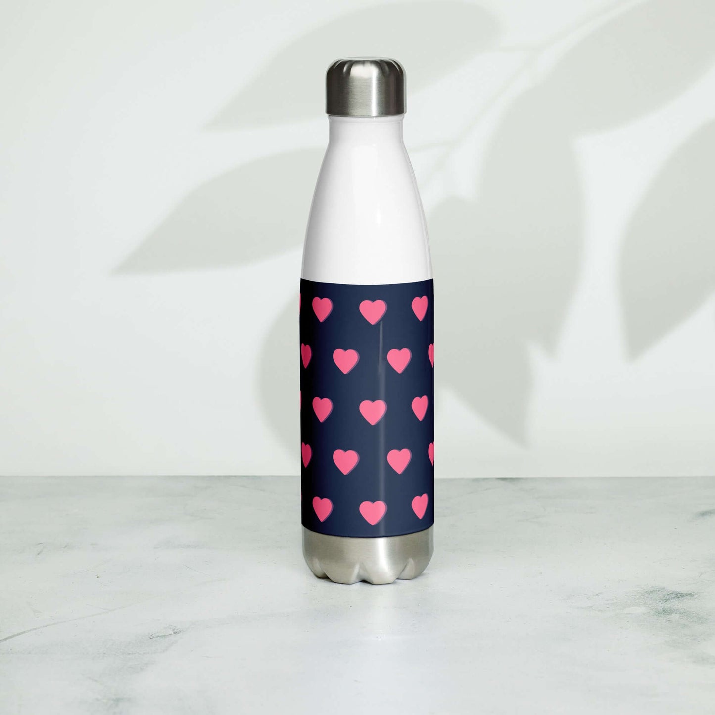 Stainless Steel water Bottle - Cherry Pattern