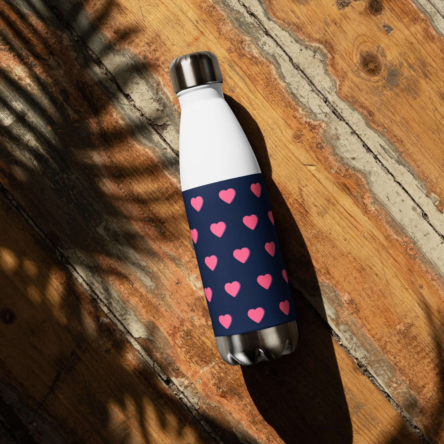 Stainless Steel water Bottle - Cherry Pattern