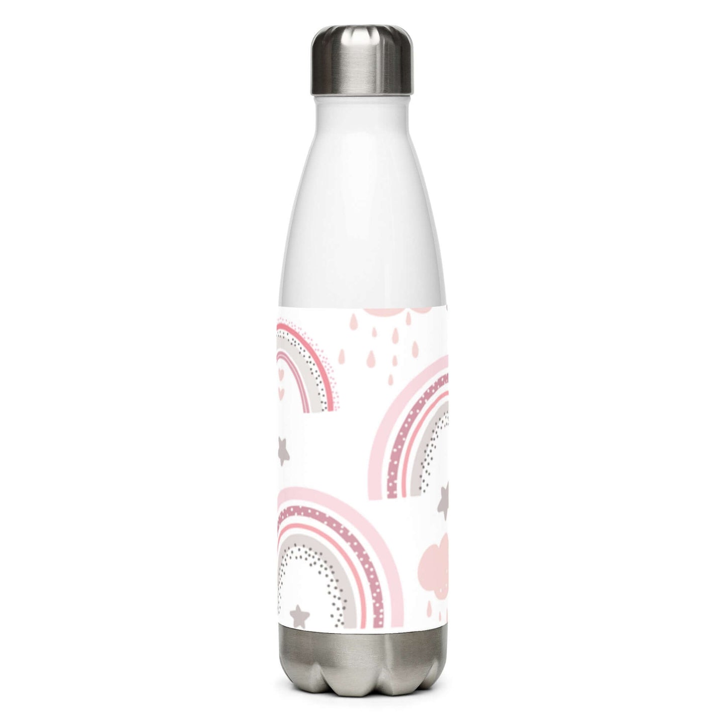 Rainbow Pattern Stainless Steel 500ml water Bottle