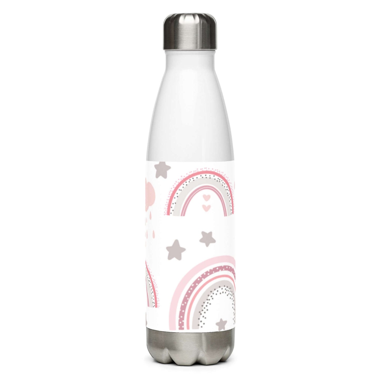 Rainbow Pattern Stainless Steel 500ml water Bottle