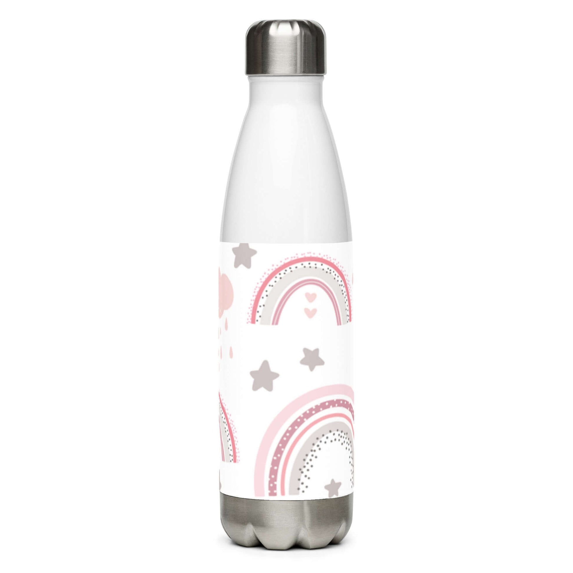 Rainbow Pattern Stainless Steel 500ml water Bottle