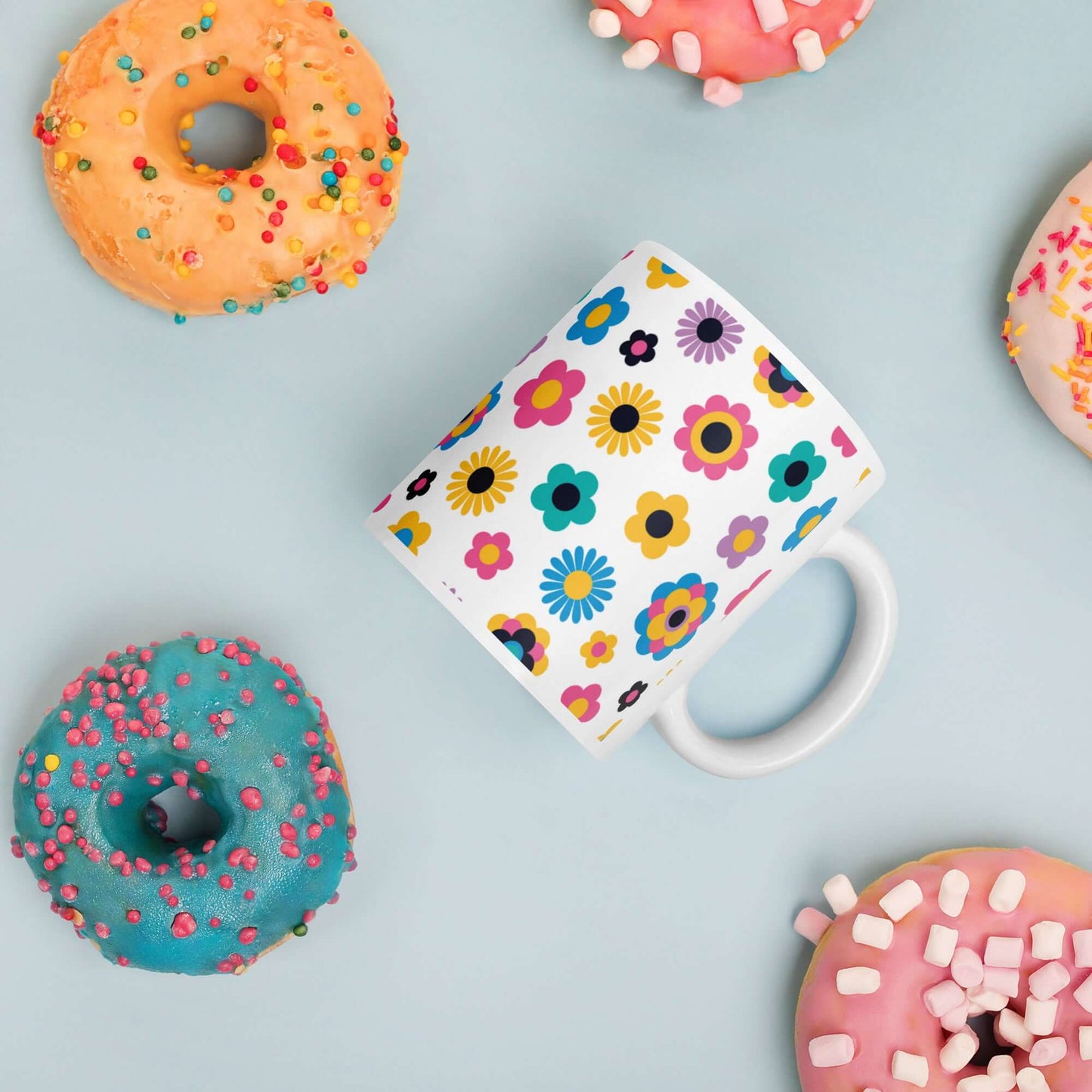 Floral pattern Ceramic Mug