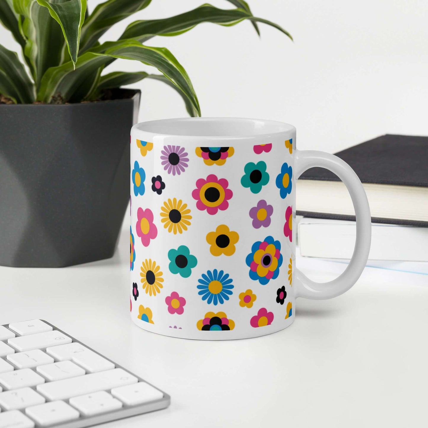 Floral pattern Ceramic Mug