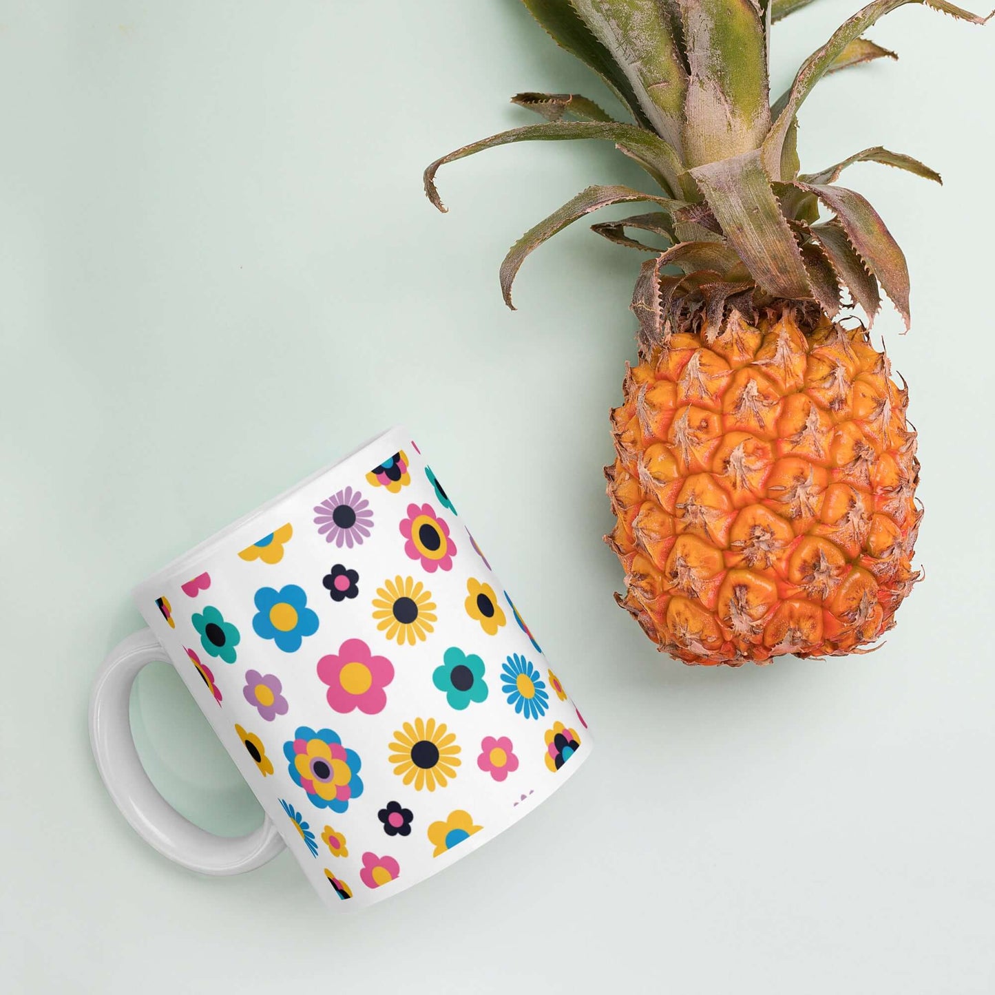 Floral pattern Ceramic Mug