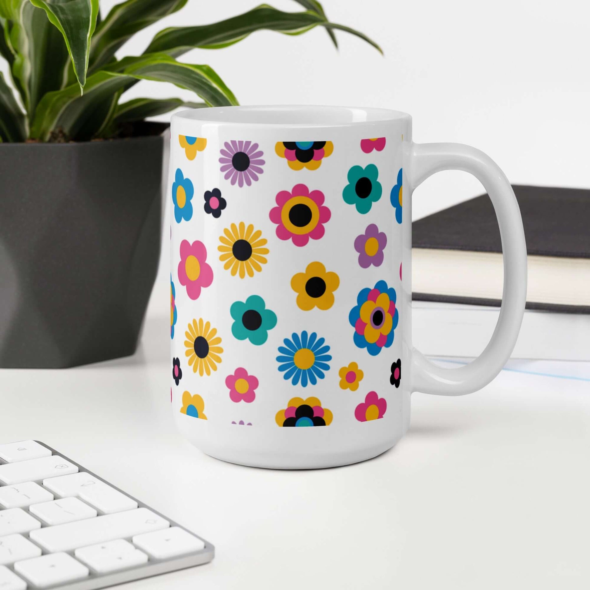 Floral pattern Ceramic Mug